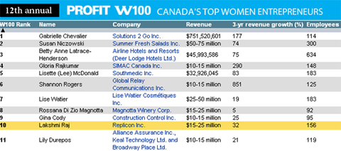 Profit W100 2010