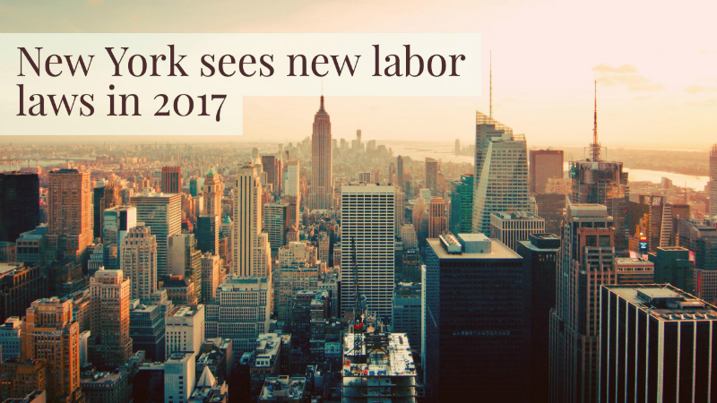 New year, new labor laws in New York