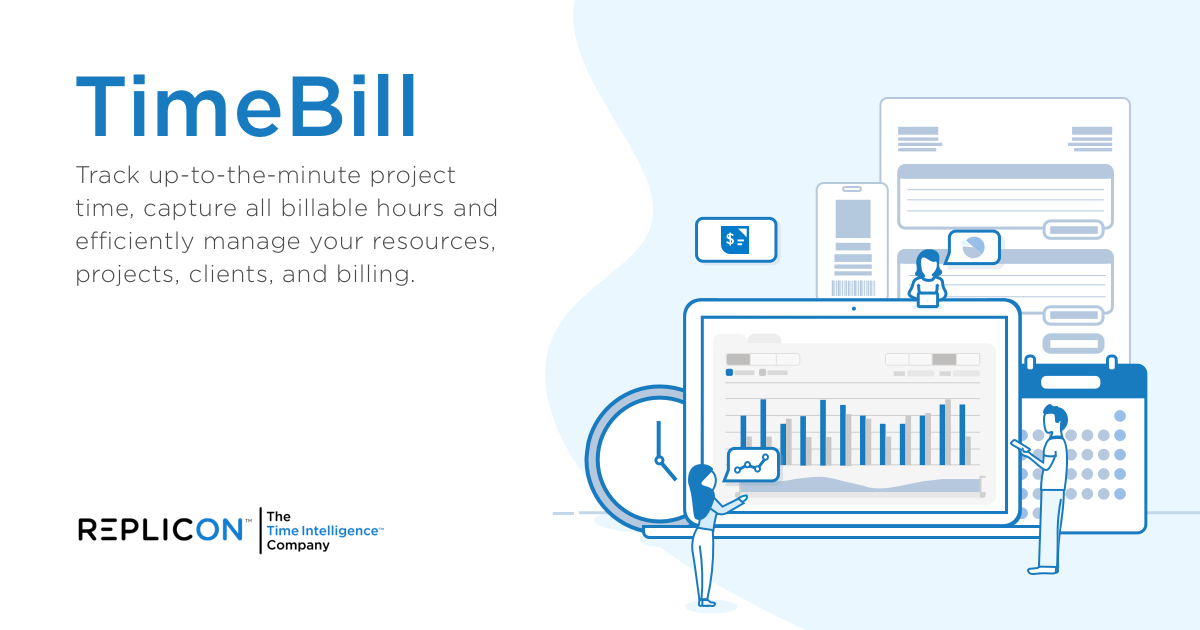 Align your entire client billing workflow with Replicon’s TimeBill