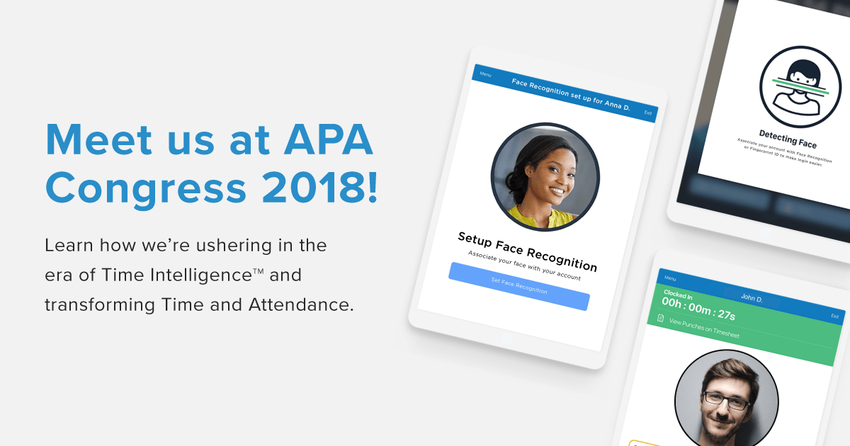 Replicon helps businesses transform time management into time intelligence® at the APA Congress 2018