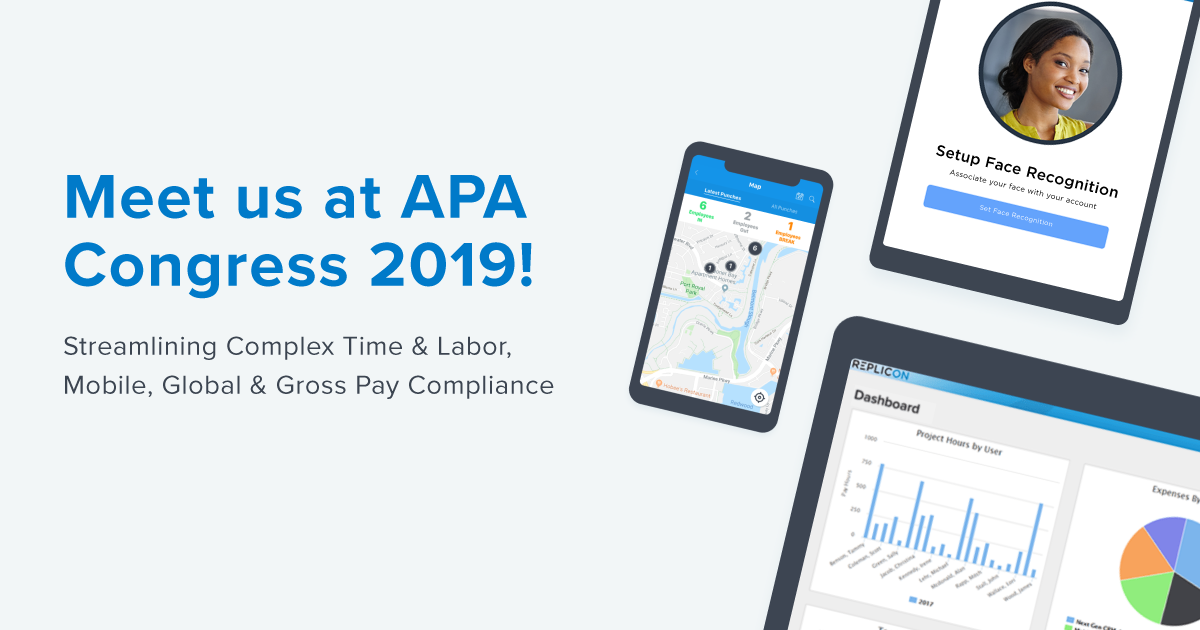 Replicon helps businesses transform time management into time intelligence® at the APA Congress 2019
