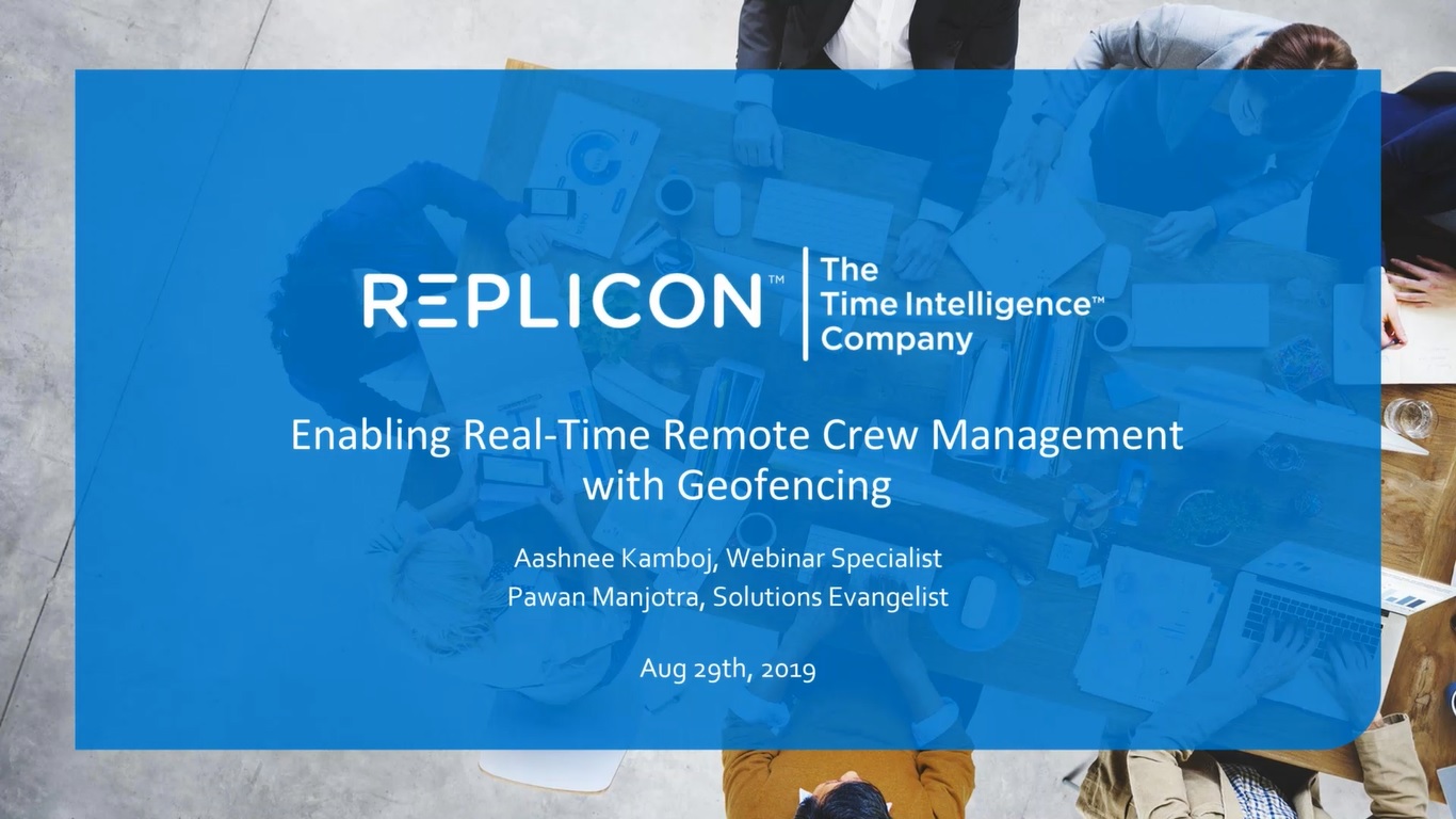Enabling Real-Time Crew Management with Geofencing