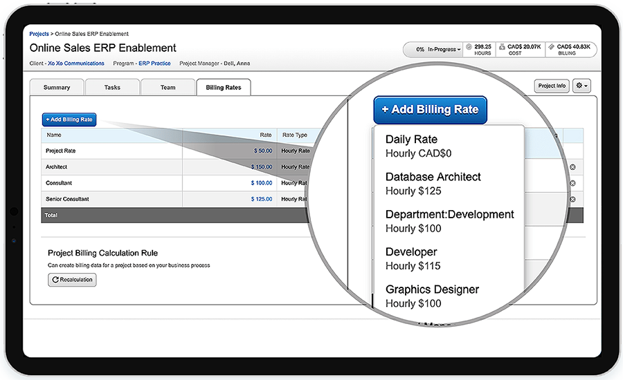 Client Billing Software