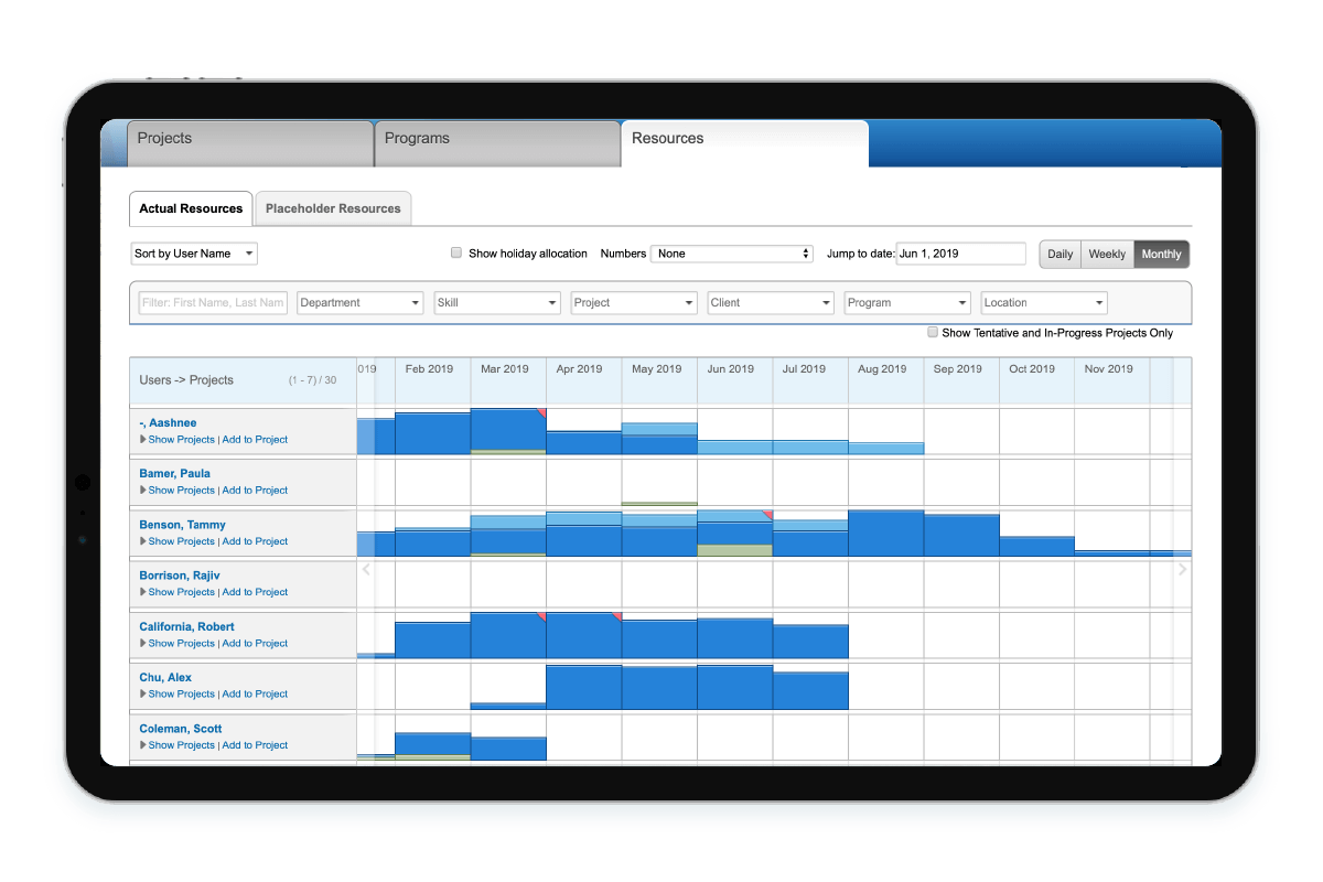 Project Time Management System