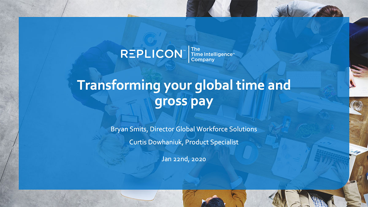 Your Complex Time, Global, Mobile & Gross Pay Challenges – Solved