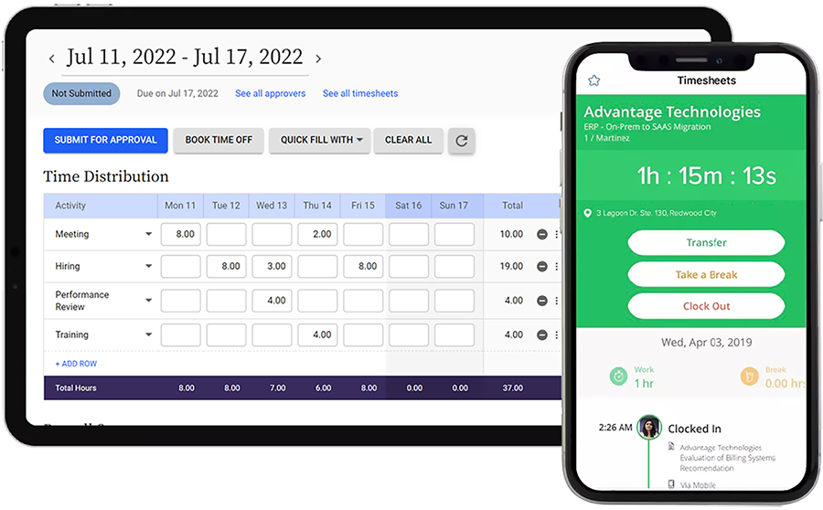 Mobile Timesheet