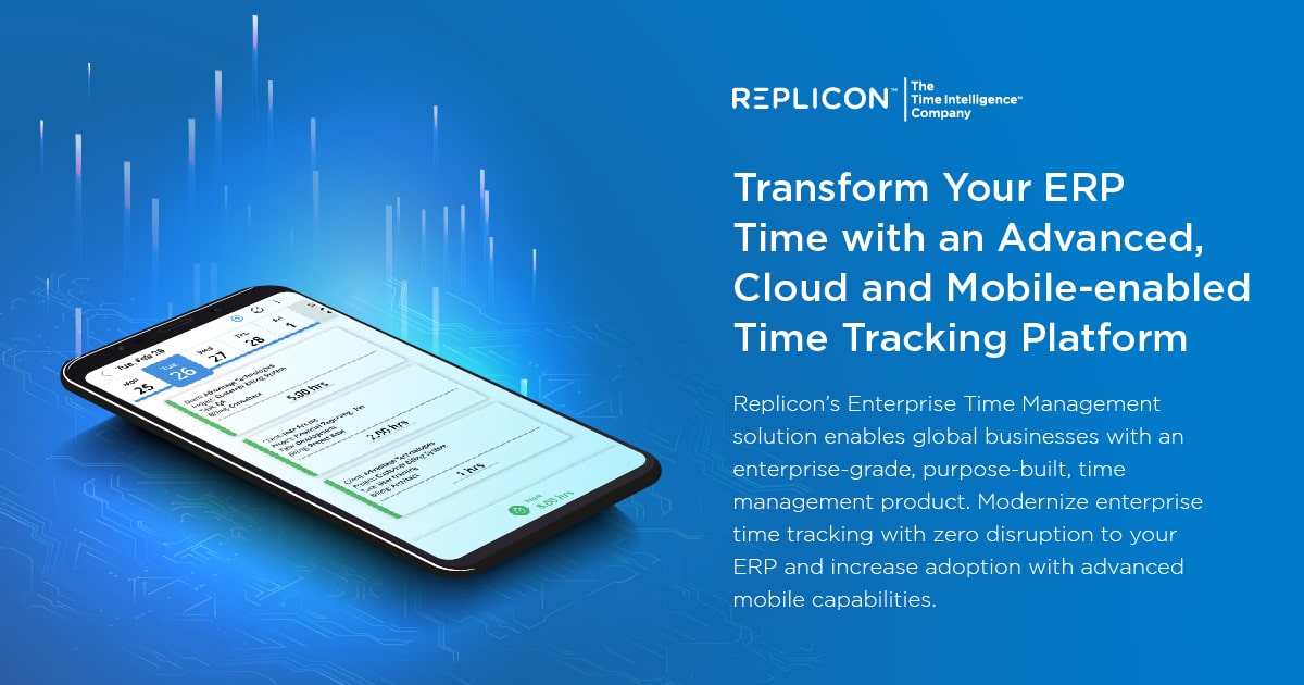 Modernize Your ERP with an Agile, Configurable Enterprise Time Tracking Platform