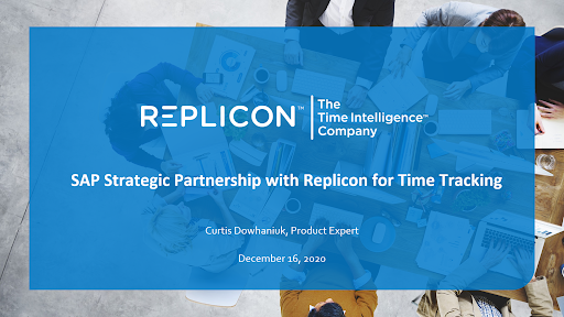 SAP Announces Strategic Partnership with Replicon for Time Tracking