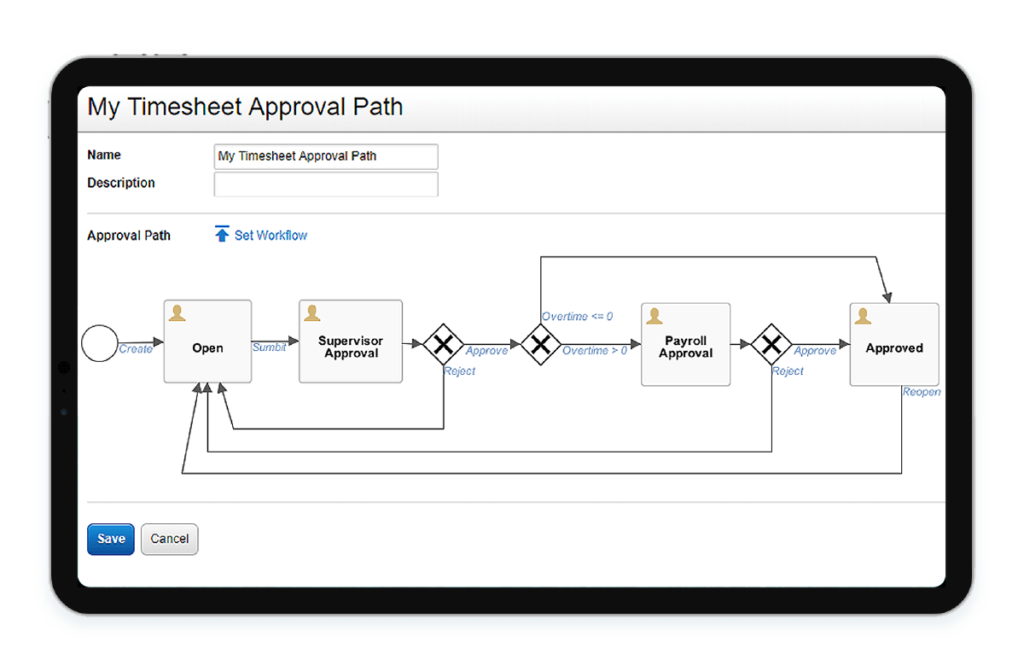 Replicon timesheet approvals