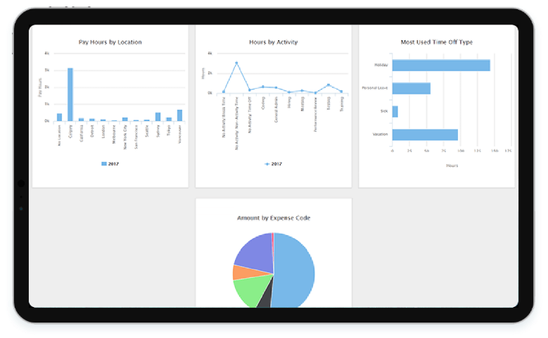 Workforce Metrics Visibililty using Replicon