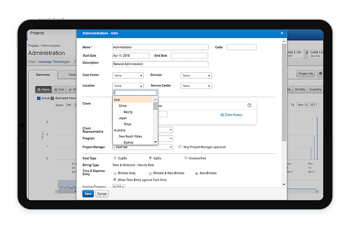 Enhanced Configurability For Accurate Cost Tracking