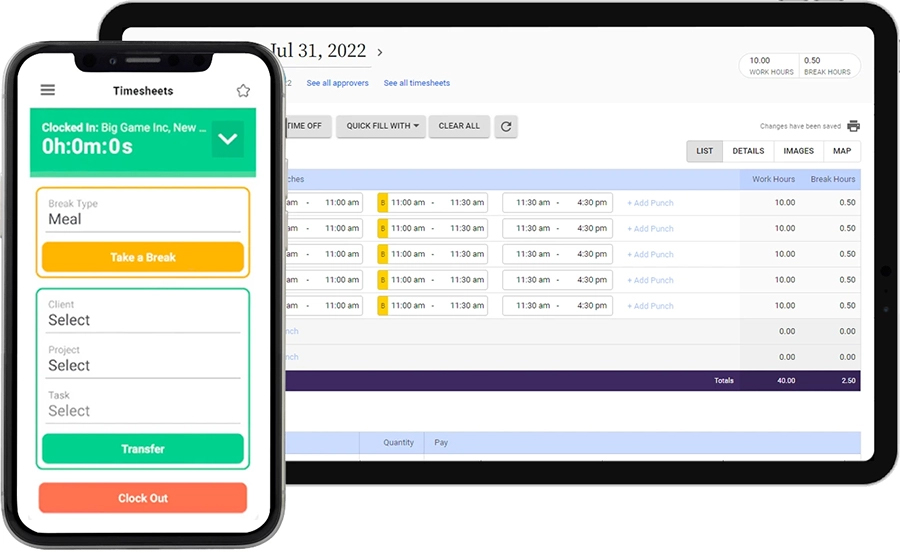 Replicon: Time Tracking & Timesheet Software Suite