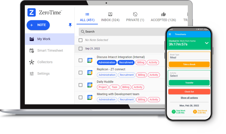 No More Manual Time Tracking With ZeroTime
