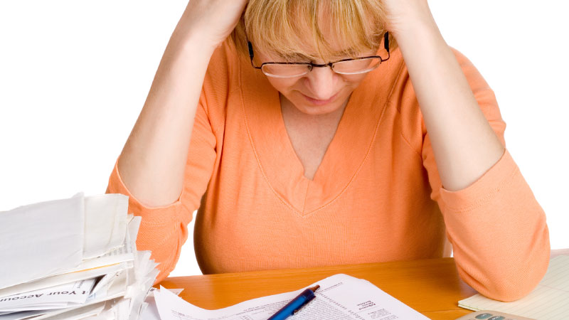 stressed accountants and finance staff during tax season