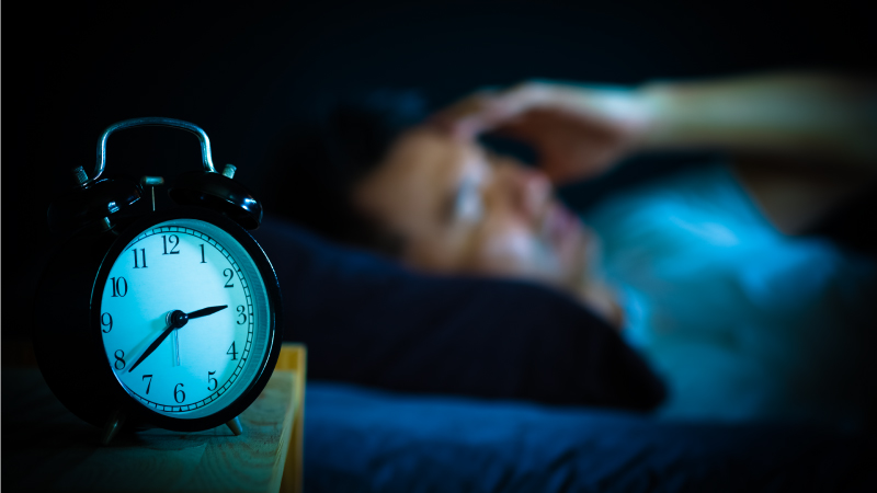 shift worker facing difficulty in sleeping at late night