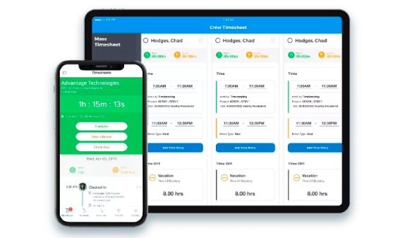 Workforce Management using Replicon from Multiple Devices