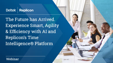 The Future has Arrived. Experience Smart, Agility & Efficiency with AI and Replicon’s Time Intelligence® Platform