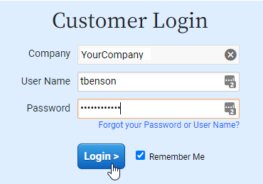 Fix your login credentials don't match an account in our system