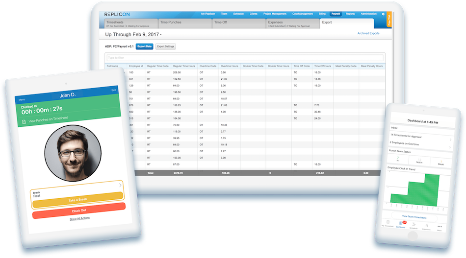 Enterprise Employee Time Tracking Platform