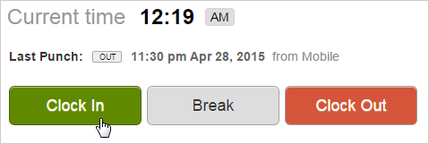 entering time in a timesheet replicon
