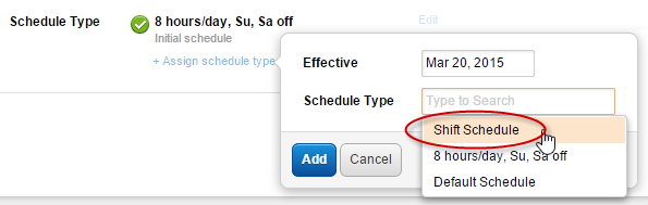 setting up users for shift scheduling replicon schedule shift