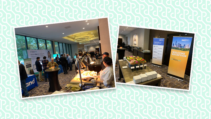 Replicon sponsored welcome reception event at Resource Management Global Symposium